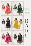 Baku By Blue Hills Rayon Anarkali Kurti With Bottom Dupatta Wholesale Price In Surat